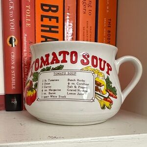 Vintage Tomato Soup Recipe Mug